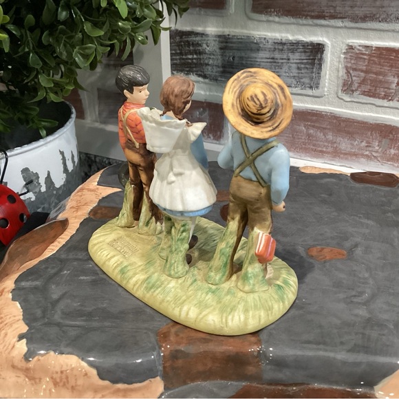 Inspired by Norman Rockwell’s Four Seasons Illustration Spring Young Man’s Fancy - Picture 7 of 12